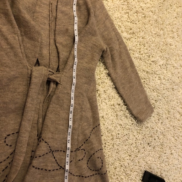 Anthropologie Front Tie Cardigan - Picture 6 of 8